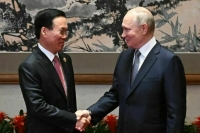 Путин встретился с президентом Вьетнама Во Ван Тхыонгом