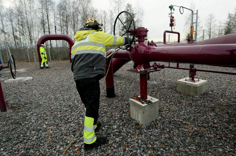 В Кремле отрицают причастность РФ к утечке на газопроводе Balticconnector