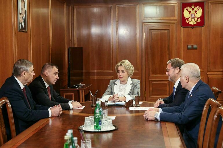 Матвиенко обсудила с руководством Марий Эл развитие региона