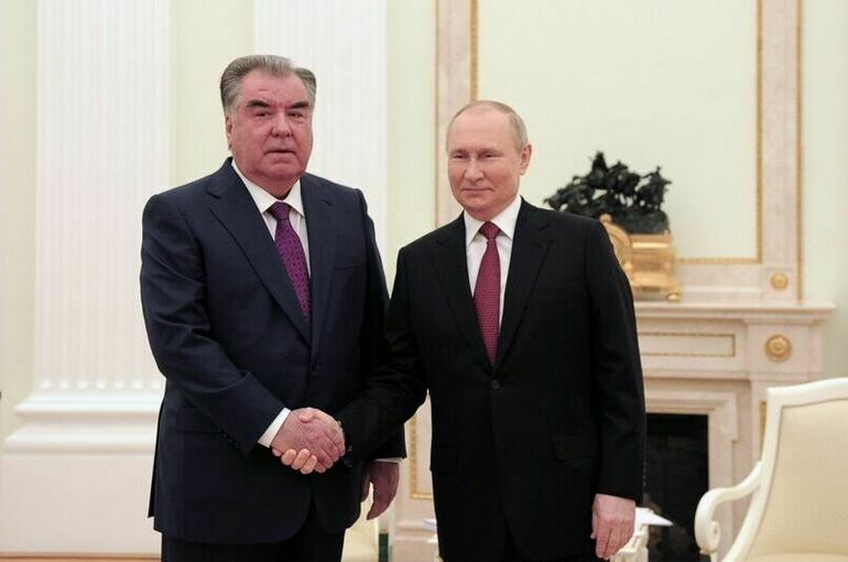 Президент Таджикистана Рахмон посетит Россию на следующей неделе