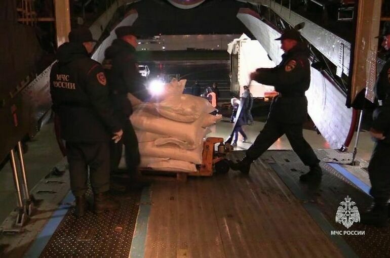 МЧС России доставило для жителей Газы еще 30 тонн гуманитарной помощи
