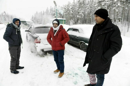 Финские пограничники применили на границе с Россией газ