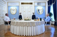 Кремль: Путин и Рахмон продолжили общение за неформальным завтраком 22 ноября