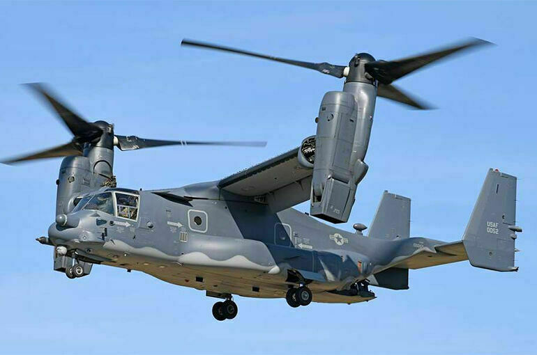 Американский конвертоплан с восемью людьми разбился в Японии