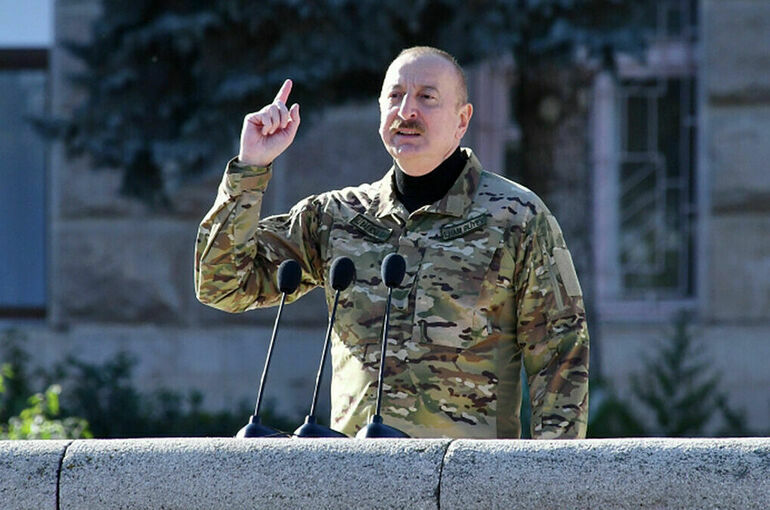 Алиева выдвинули кандидатом в президенты Азербайджана