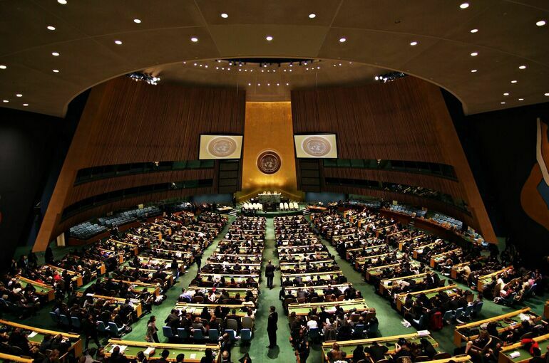 Путин отметил важность сохранения права вето в ООН