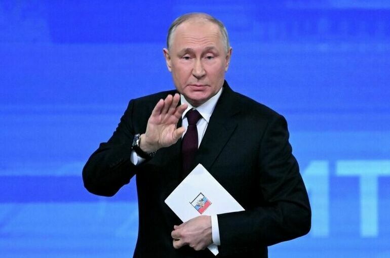 Программа «Итоги года с Владимиром Путиным» продолжалась более 4 часов