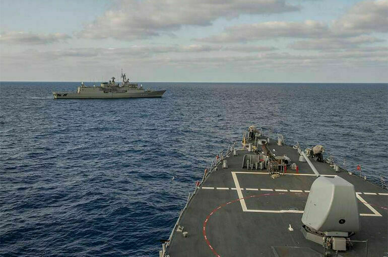 Греция направляет фрегат в Красное море для участия в операции США