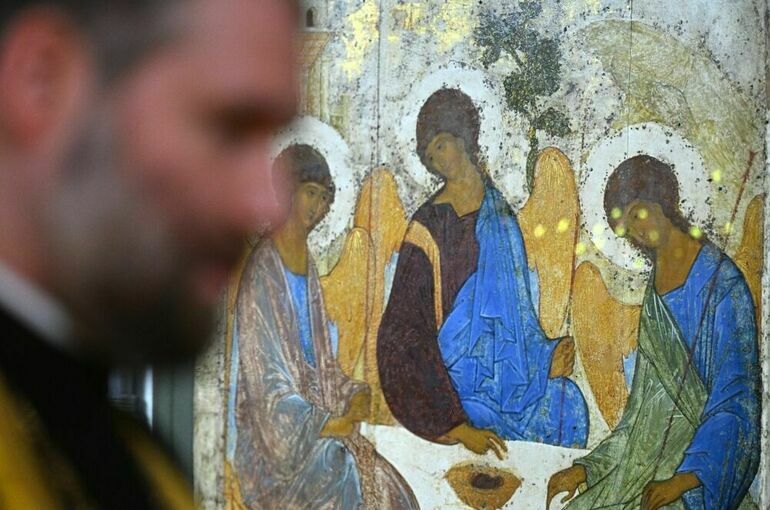 Состояние «Троицы» перед перевозкой в храм Христа Спасителя не ухудшилось