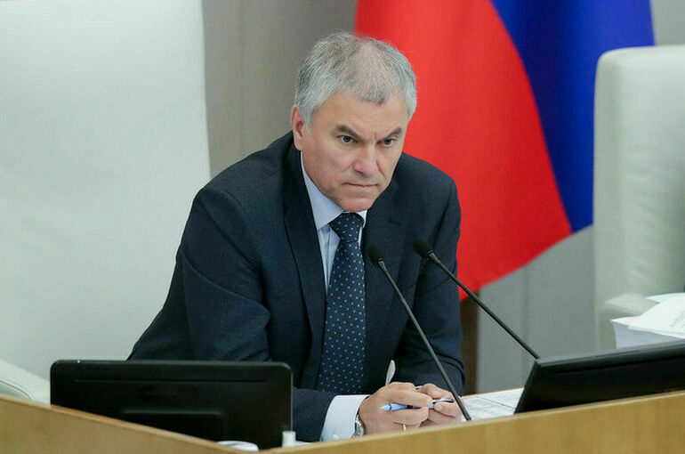 Володин: В России пройдет международная конференция «Развитие парламентаризма»