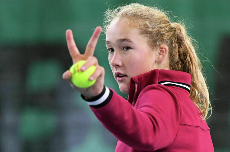 Теннисистка Андреева одержала волевую победу в третьем круге Australian Open