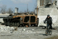При обстреле рынка в Донецке 18 человек погибли и 13 получили ранения