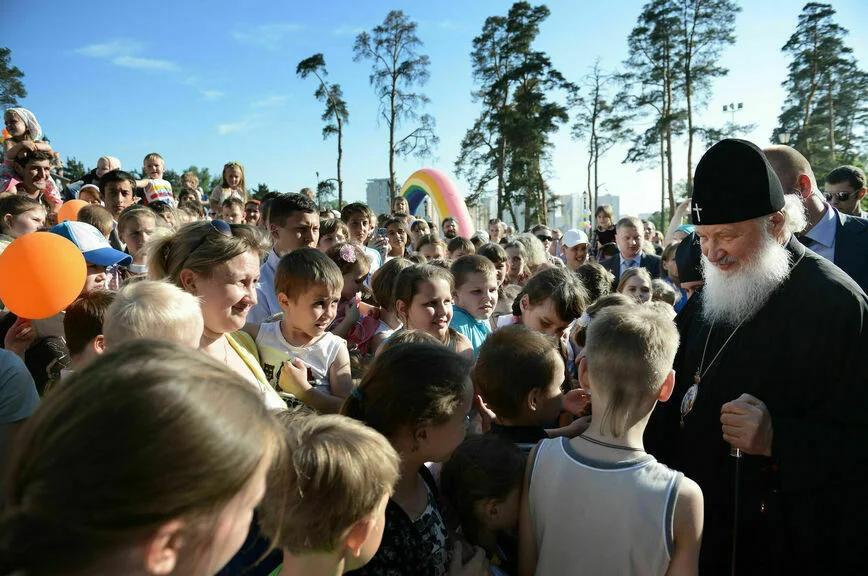20 мая 2014 года. Детский праздник «В гостях у Патриарха в Переделкино».