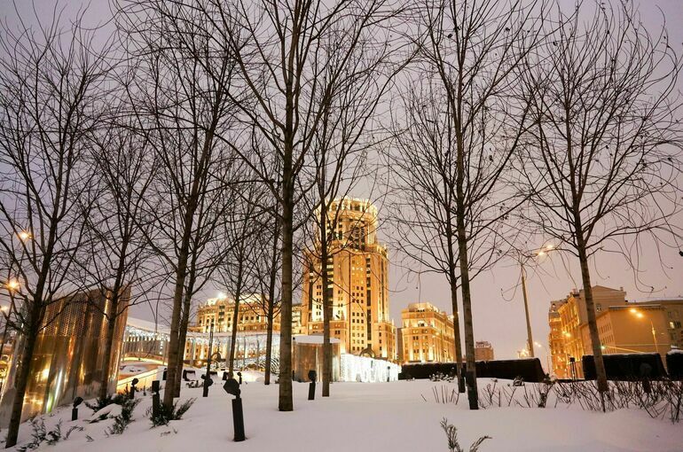 В Москве ожидаются небольшой снег и до 4 градусов мороза