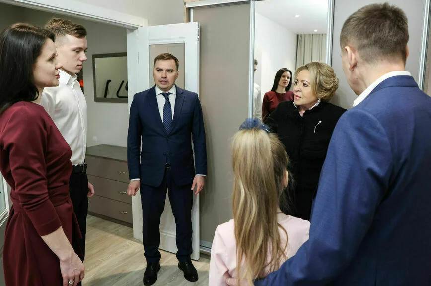 Посещение первого дома реновации г. Норильска