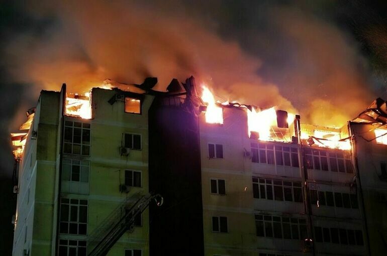 Мэр Анапы допустил, что два этажа загоревшегося дома не получится восстановить