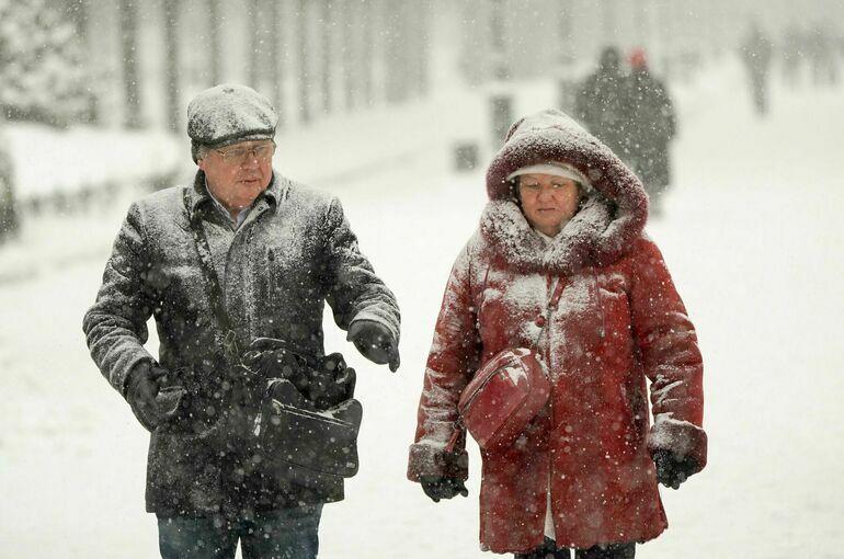 Сугробы в Москве за ночь выросли до 54 сантиметров