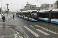 В Москве предлагают запустить трехлетний эксперимент с беспилотными трамваями