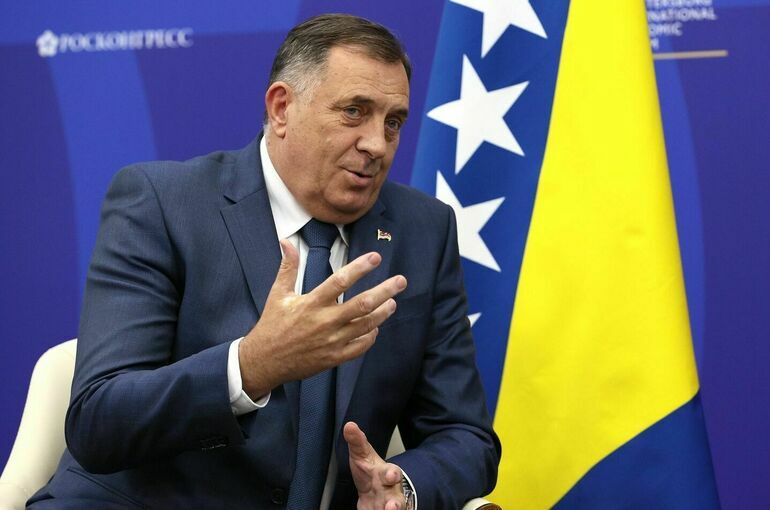 Лидер боснийских сербов назвал привилегией возможность встречи с Путиным