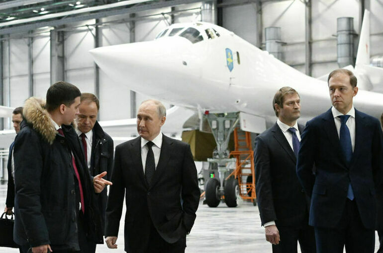 Путин совершит полет на модернизированном ракетоносце Ту-160М