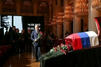 Володин принял участие в церемонии прощания с Лебедевым