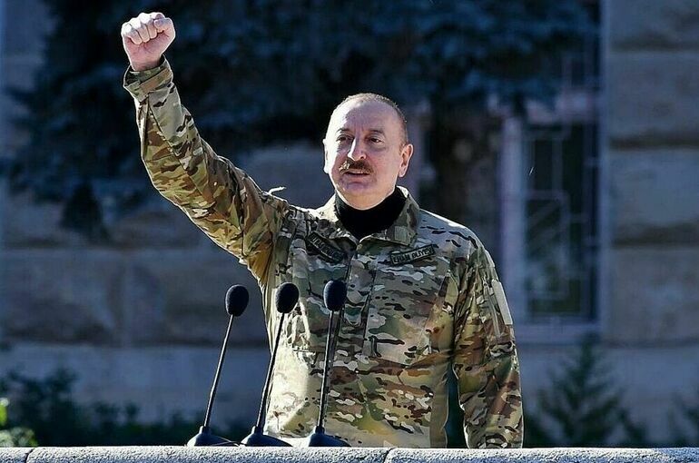Алиев заявил, что Азербайджан не собирается нападать на Армению