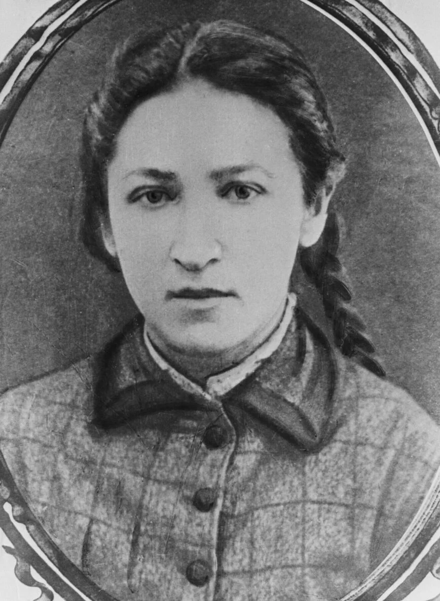 1860-1870 гг. Российская империя. Деятельница российского и международного социалистического движения, публицист Вера Ивановна Засулич. Точная дата и место съемки не установлены. Репродукция ТАСС.