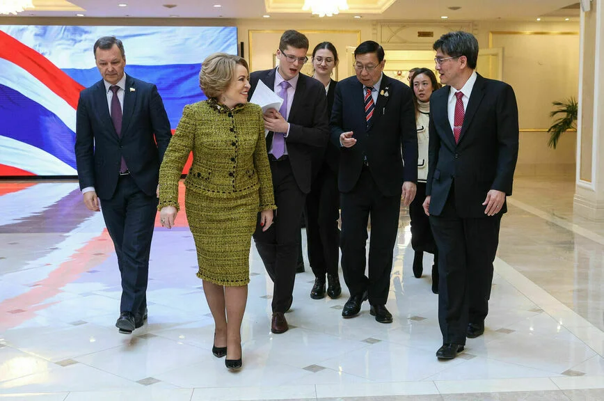 Матвиенко пригласила делегацию Таиланда на IV Евразийский женский форум