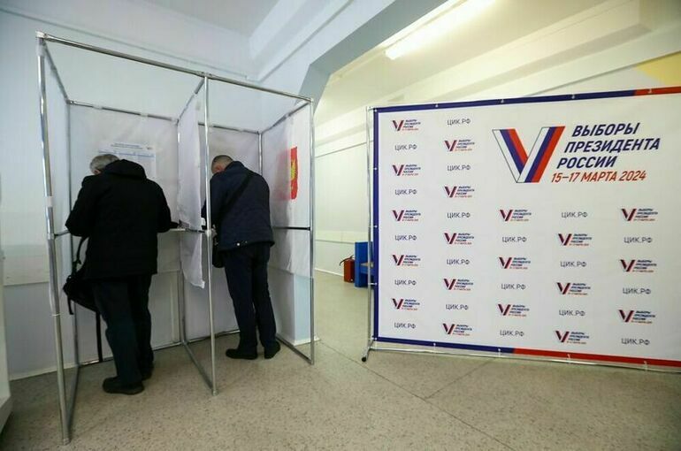 Явка на президентских выборах в России к 13:00 мск составила 5,93%