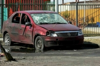 Во время обстрела Белгорода осколки попали в автомобиль, водитель скончался