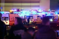 Более 70 бригад скорой помощи работают на месте теракта у «Крокус Сити Холла»
