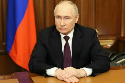 Путин назвал кровавым и варварским терактом произошедшее в «Крокусе»