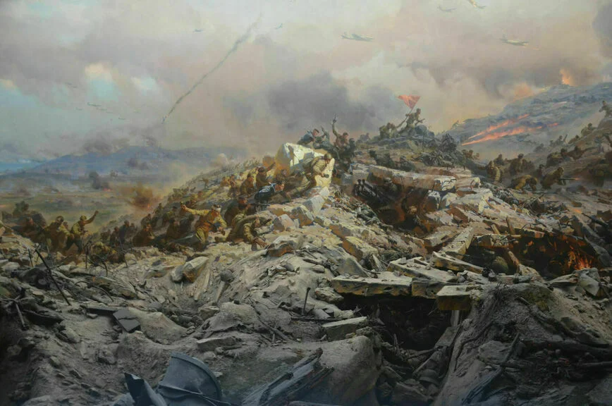Фрагмент диорамы 