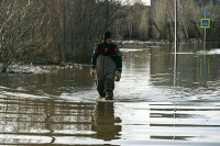 Уровень воды в реке Урал в Орске снизился на 35 см