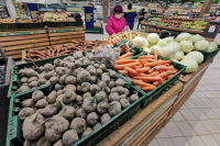 За неделю в России больше всего подорожали овощи, молоко и маргарин