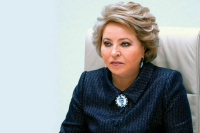 Матвиенко обсудила состояние Волги с губернатором Астраханской области