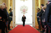 Путин прибыл в Андреевский зал Большого Кремлевского дворца