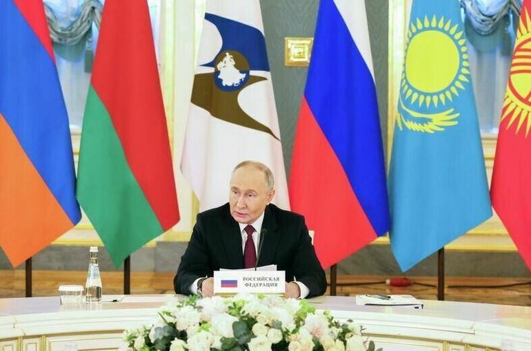 Путин: ЕАЭС способствует стабильному развитию экономики Евразийского региона