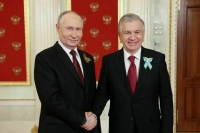 Путин встретил иностранных лидеров, приехавших на парад Победы в Москву