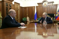 Путин надеется, что Госдума поддержит кандидатуру Мишустина на пост премьера