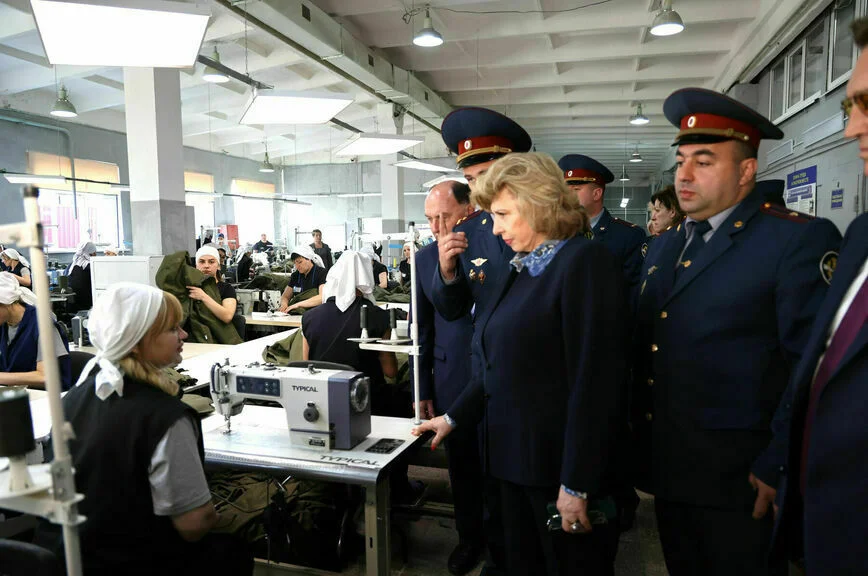 В исправительной колонии для женщин ФКУ ИК-7 УФСИН России по Калужской области в сентябре 2023 г.