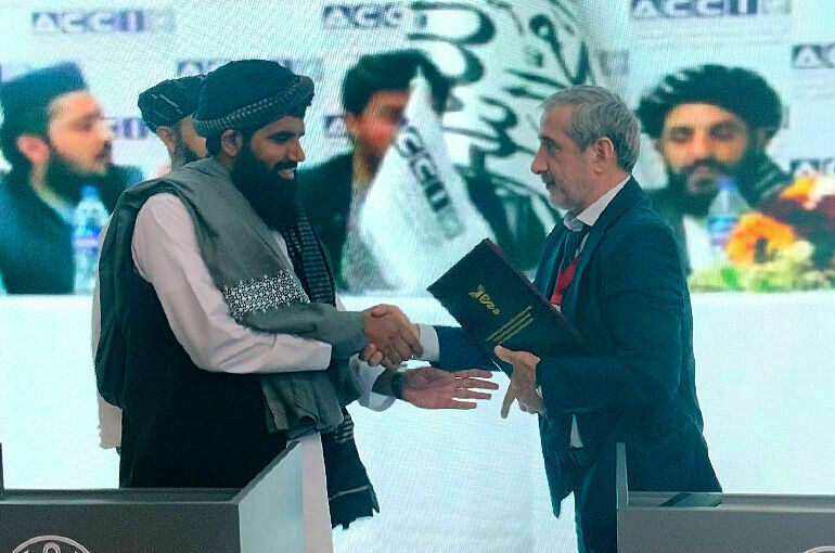 Делегация Талибана* поделилась ожиданиями от сотрудничества с Россией