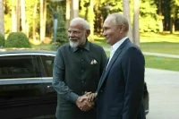 Путин поблагодарил Моди за попытки урегулирования на Украине