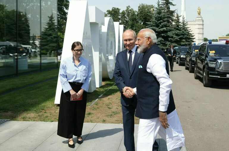 Путин: РФ и Индию связывает особо привилегированное стратегическое партнерство