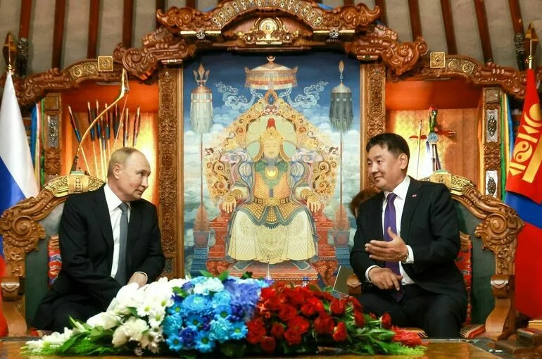 В Улан-Баторе завершились переговоры Путина и Хурэлсуха