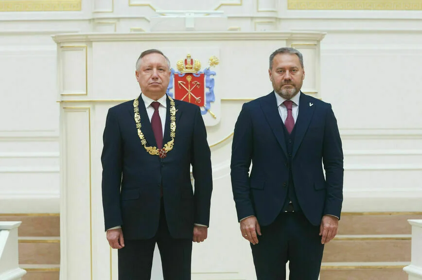 Александр Беглов и Александр Бельский.
