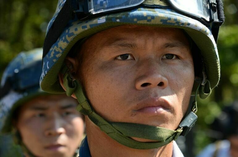 Армия Китая начала военные учения у берегов Тайваня