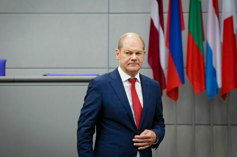 Шольц заявил о готовности к переговорам с Путиным