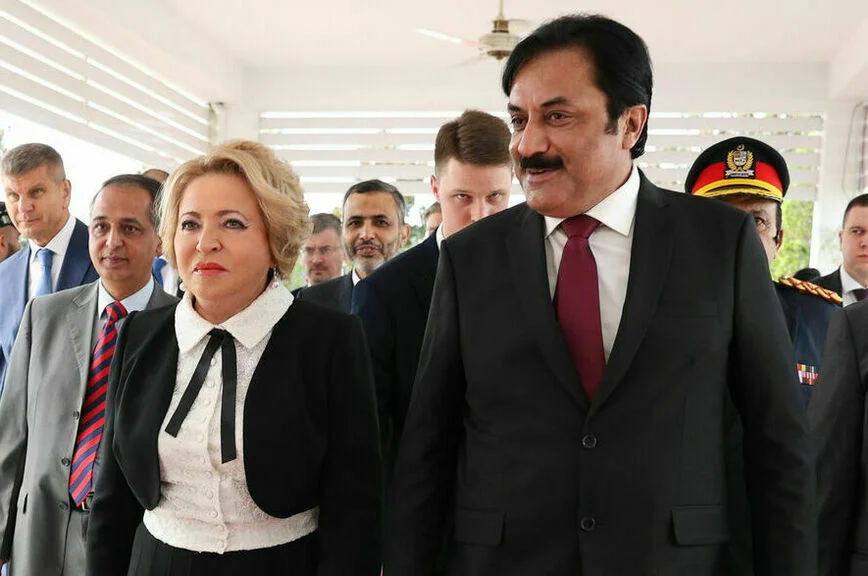  Встреча Валентины Матвиенко с Юсуфом Разой Гилани.