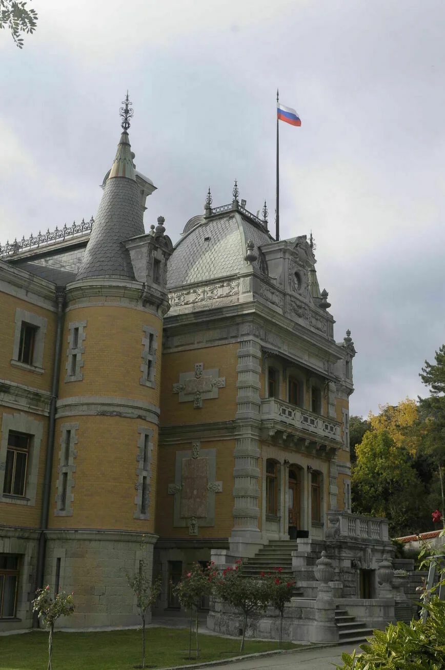 Дворец Александра III в Массандре.